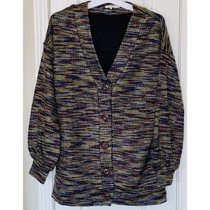 NWT Women’s Tularosa Clementine Long Sleeve Button Closure Cardigan Sweater (M)